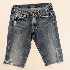 7 For All ManKind Cropped Jeans